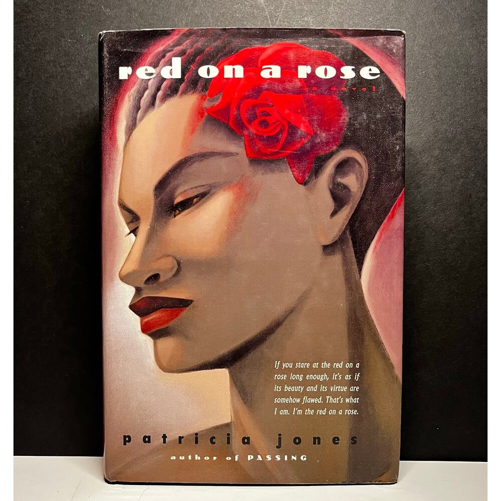 Red on a Rose by Patricia Jones Hardcover Fiction Novel 2001